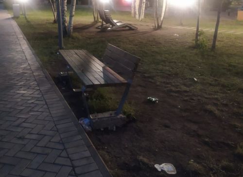 Пестречинец пожаловался, что в парке валяется мусор