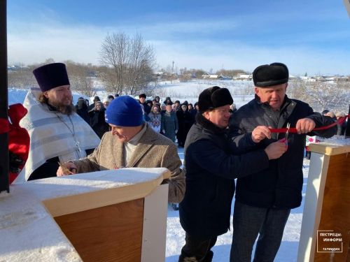 В селе Ковали Пестречинского района открыли часовню с купелью