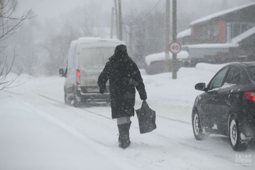 В Татарстане ожидается облачная погода со снегом