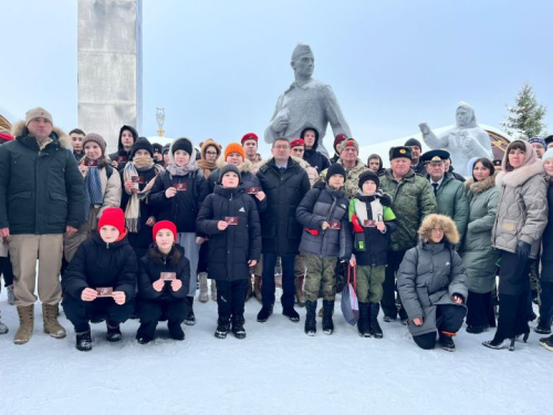 В Пестречинском районе пополнились ряды «Юнармии»