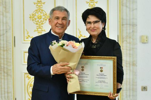 Директору центра «Форпост» Пестречинского района вручили госнаграду