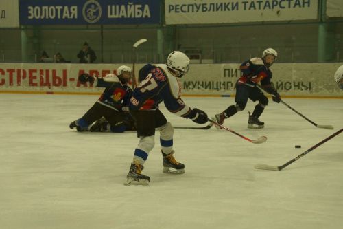 Пестречинские хоккейные команды провели очередние игры в первенстве Татарстана