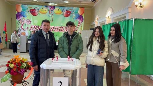 Сын главы Пестречинского района впервые принял участие на выборах