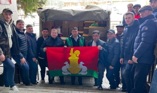 Жители Пестречинского района отправили гуманитарный груз в зону СВО