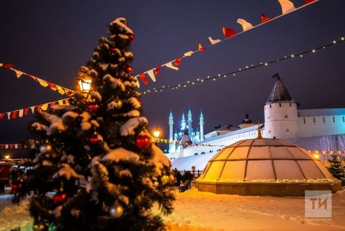 Демонтаж новогодних украшений в Казани начнется с 5 марта