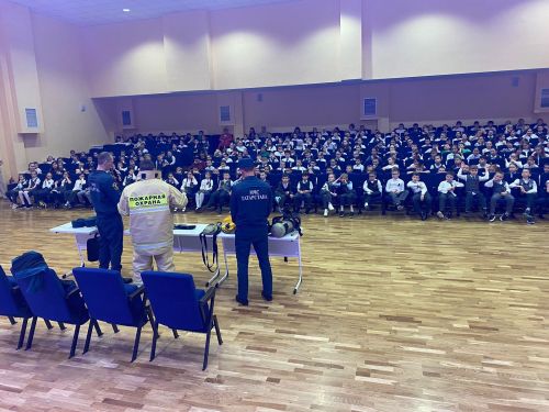 Пестречинским школьникам рассказали о правилах пожарной безопасности