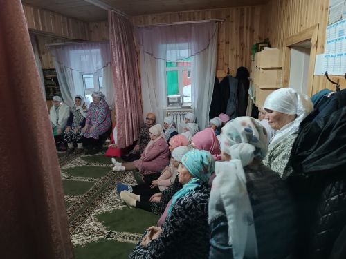 В мечети села Чита общими силами жителей провели ифтар-меджлис