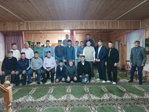 В мечети села Чита общими силами жителей провели ифтар-меджлис