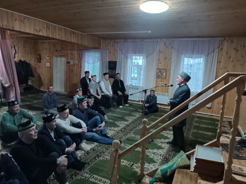 В мечети села Чита общими силами жителей провели ифтар-меджлис