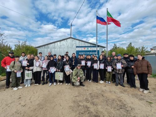 В Пестрецах прошли соревнования по стрельбе из пневматической винтовки