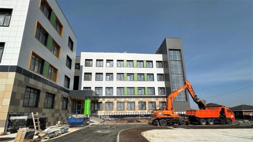 Готовность дополнительного корпуса к лицею «Алгоритм» в Куюках составляет 79%