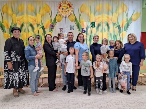 Пестречинских детей из многодетных семей посвятили в дошколята