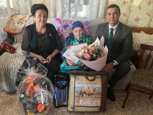 Анастасии Антоновой из деревни Альвидино исполнилось 105 лет