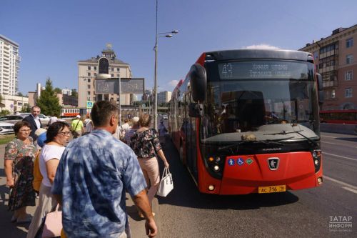 В казанских автобусах планируют ввести бескондукторную систему оплаты проезда