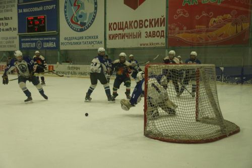Пестречинские хоккеисты занимают шестое место в первенстве Татарстана