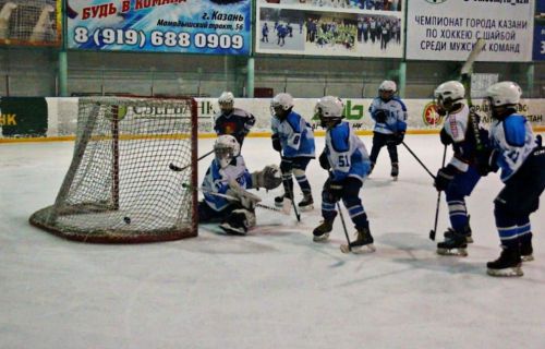 Юные пестречинские хоккеисты одержали третью победу