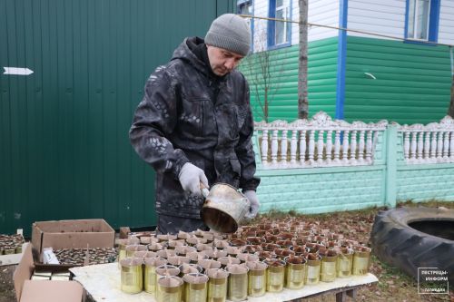 В селе Конь на базе местной мечети кипит волонтерская работа