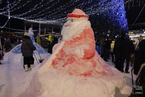 В Пестречинском районе открыли главную ёлку