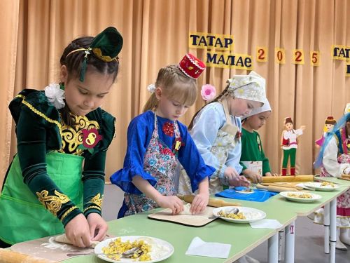 В селе Шали определили лучших знатоков татарских традиций среди дошкольников