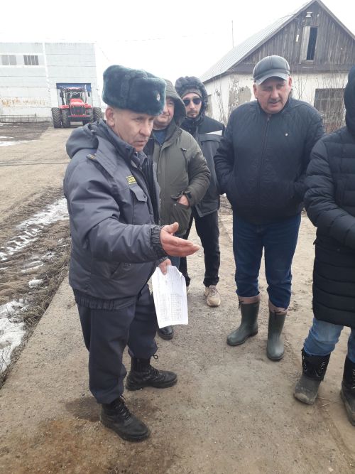 В селе Кулаево завершили подготовку техники к весне