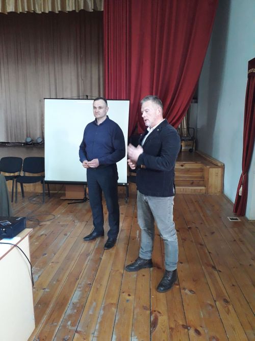 В селе Богородское состоялась встреча с руководителем поискового отряда «Выстрел»
