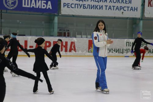 В Пестрецах работает школа фигурного катания