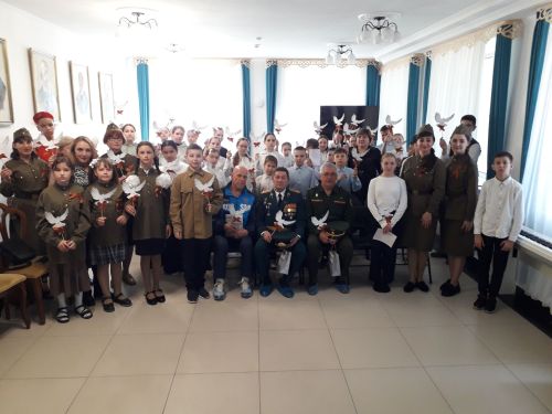 В Пестрецах детям рассказали о юных защитниках Родины