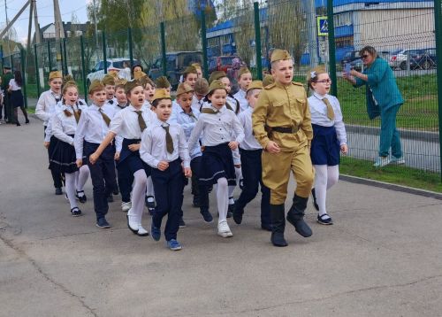 В Пестрецах прошёл смотр строя и песни