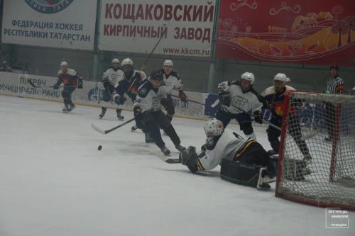 Пестречинская мужская хоккейная команда завершила сезон