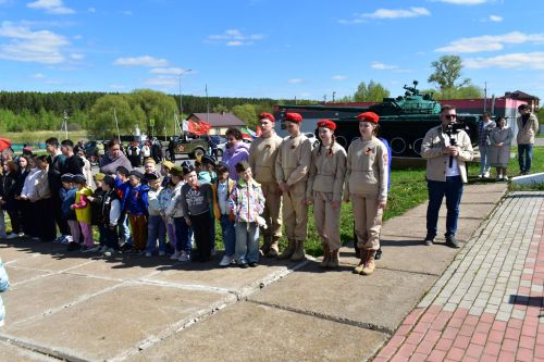В Пестречинском районе прошел патриотический автопробег