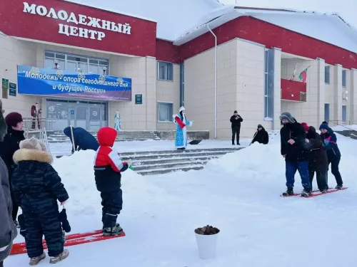 В Ленино-Кокушкино прошли «Зимние забавы»