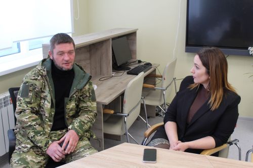 В лицее «Алгоритм» провели мастер-класс для детей участников СВО