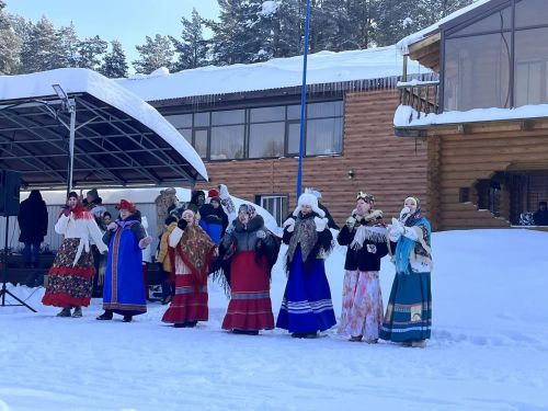 В Пестрецах отметили Масленицу