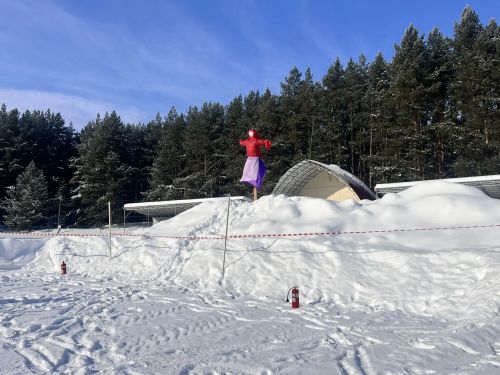 В Пестрецах отметили Масленицу