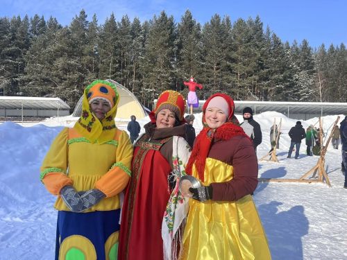 В Пестрецах отметили Масленицу