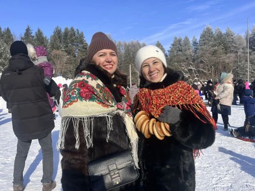 В Пестрецах отметили Масленицу