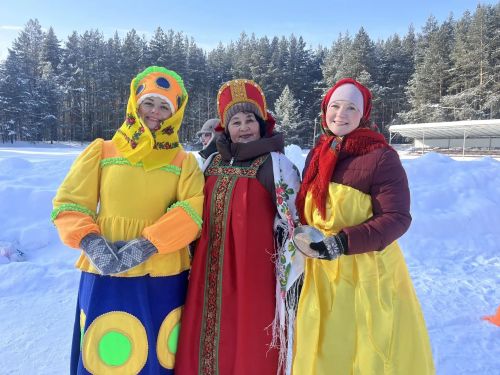 В Пестрецах отметили Масленицу