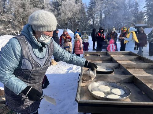 В Пестрецах отметили Масленицу