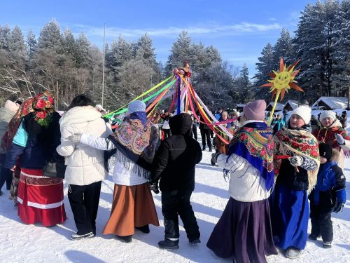В Пестрецах отметили Масленицу