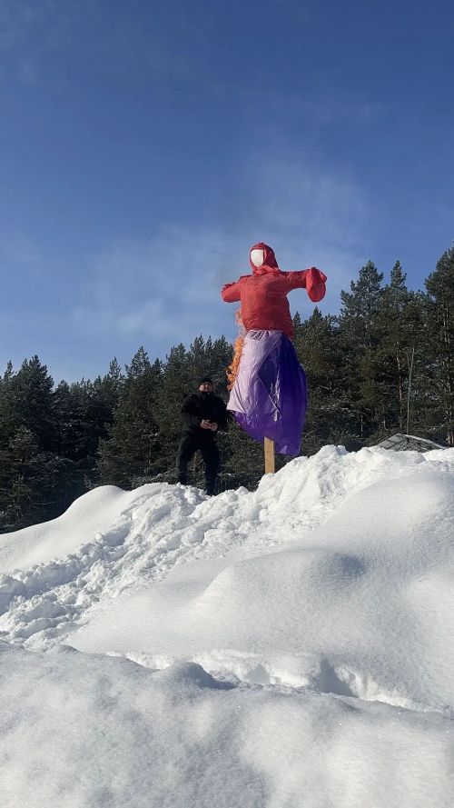 В Пестрецах отметили Масленицу