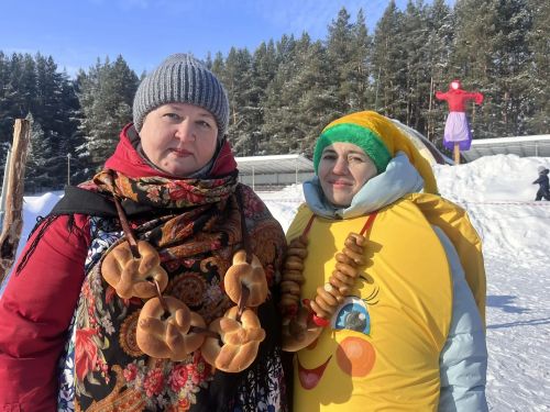 В Пестрецах отметили Масленицу