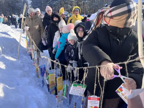 В Пестрецах отметили Масленицу