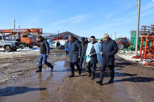 Марат Җәббаров Питрәч районында булды