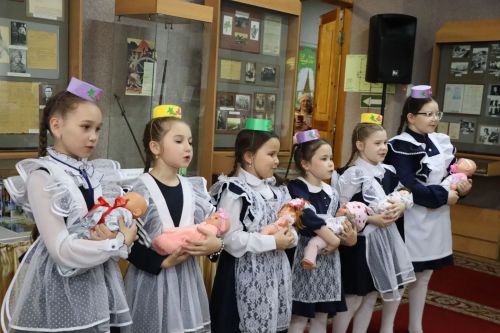 Питрәч музеенда балалар татар телендә шигырьләр сөйләделәр һәм җырлар башкардылар
