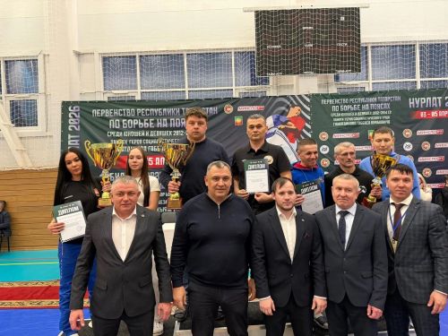 Пестречинские борцы победили на первенстве Татарстана