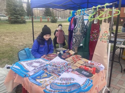На территории Пестречинской центральной мечети прошла весенняя ярмарка