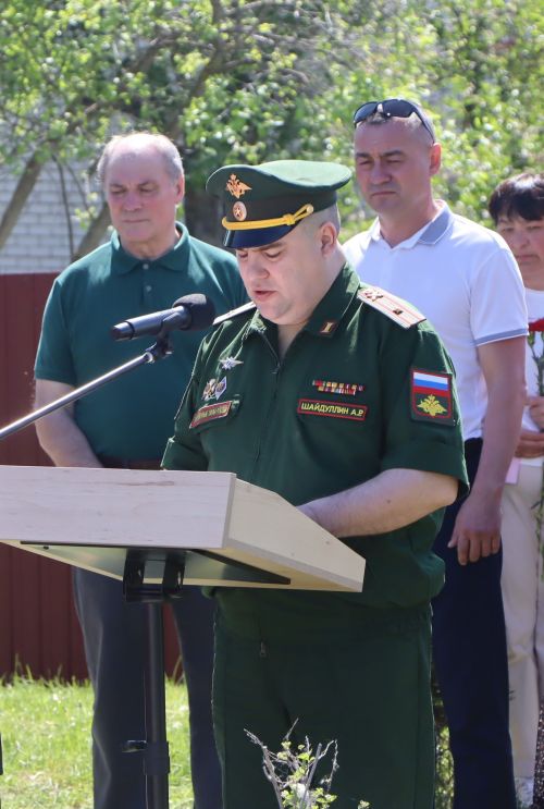 В Пестречинском районе проводили в последний путь ветерана ВОВ