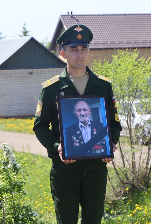 В Пестречинском районе проводили в последний путь ветерана ВОВ