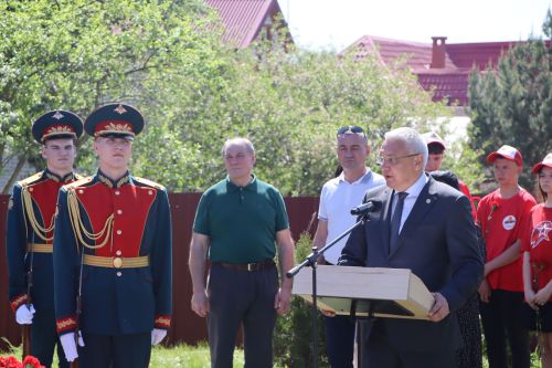 В Пестречинском районе проводили в последний путь ветерана ВОВ