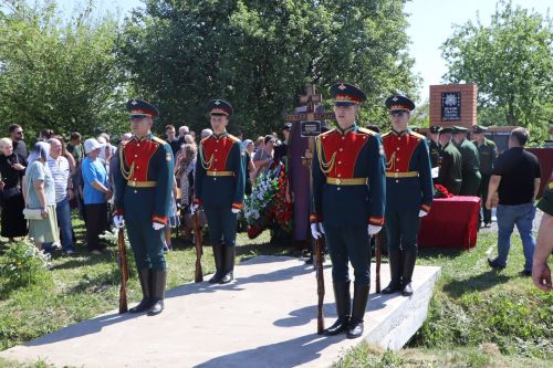 В Пестречинском районе проводили в последний путь ветерана ВОВ